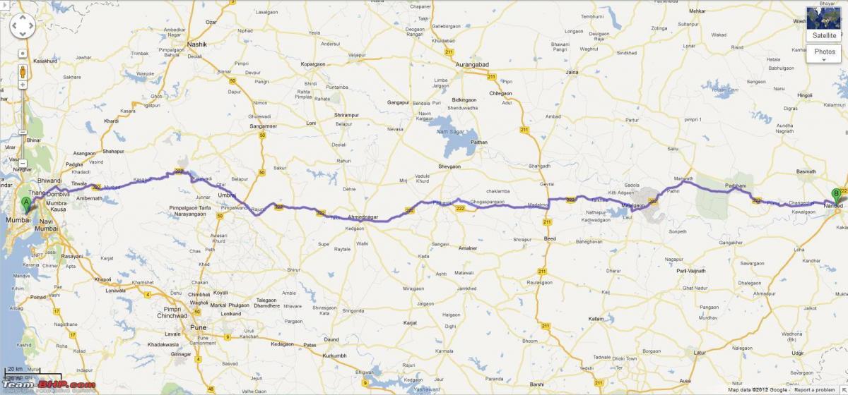 Мумбаи нагпур скоростной маршрут на карте