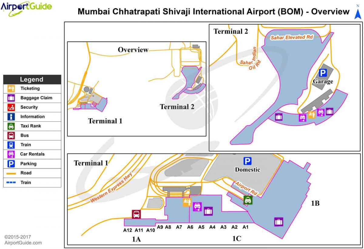 Вокзал чхатрапати Шиваджи карте