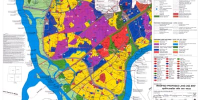 Здание муниципального городского совета зоне карте бхиванди